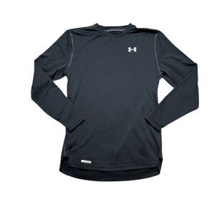 Under Armour Coldgear Black Long Sleeve Base Layer Shirt Size Large